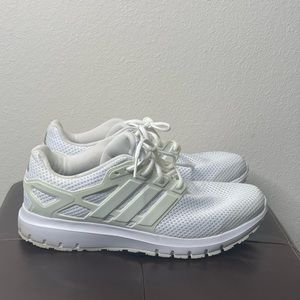 White adidas shoes used size 12